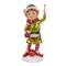 3ft. Pixie Elf with Drums 12 Multicolor UL LED Lights